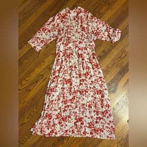 BA&SH Elfe midi dress